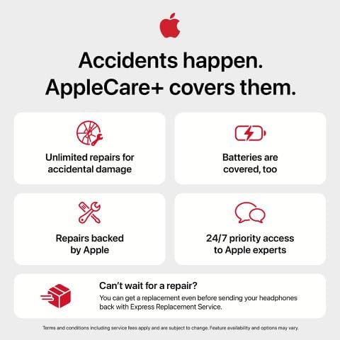 Beats Studio Pro con AppleCare+ para auriculares (2 años), color ma...