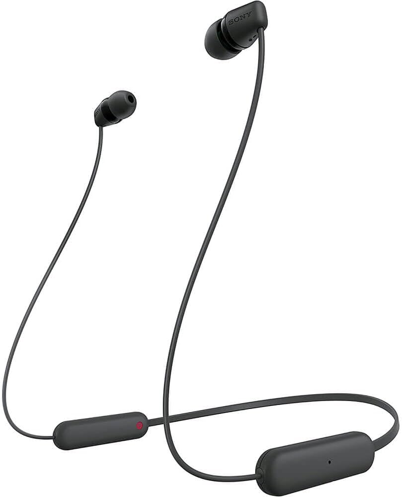 Sony WI-C100 - Auriculares inalámbricos Bluetooth con micrófono int...