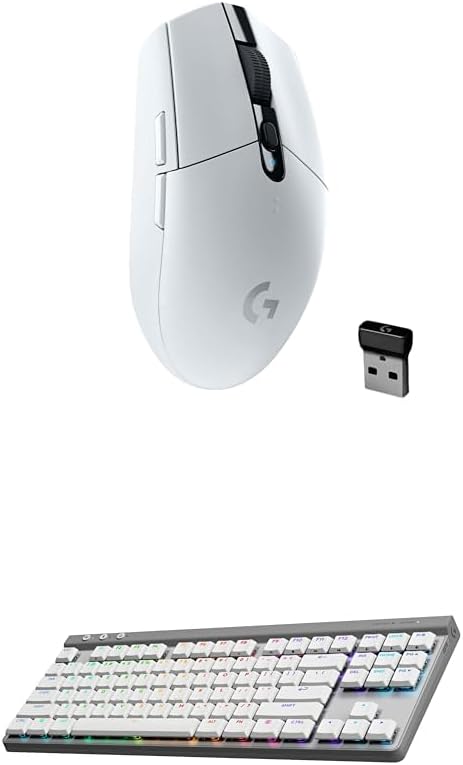 Logitech G305 Lightspeed - Mouse inalámbrico para juegos + Teclado...