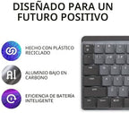 Logitech MX Mechanical Mini Teclado Inalámbrico Iluminado Táctil Si...