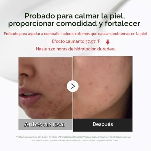 medicube Crema de alivio diario 3H para todo tipo de piel y cuidado...