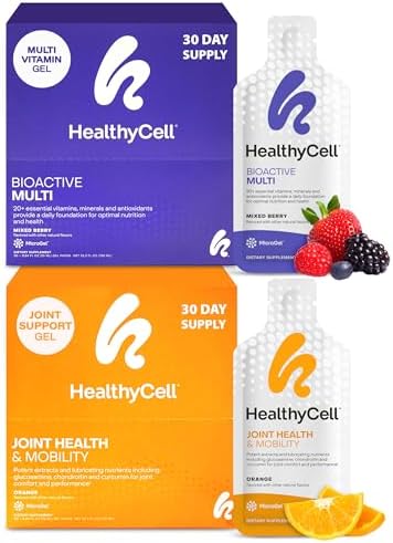 HealthyCell - Multivitamínico bioactivo + conjunto de suplementos p...