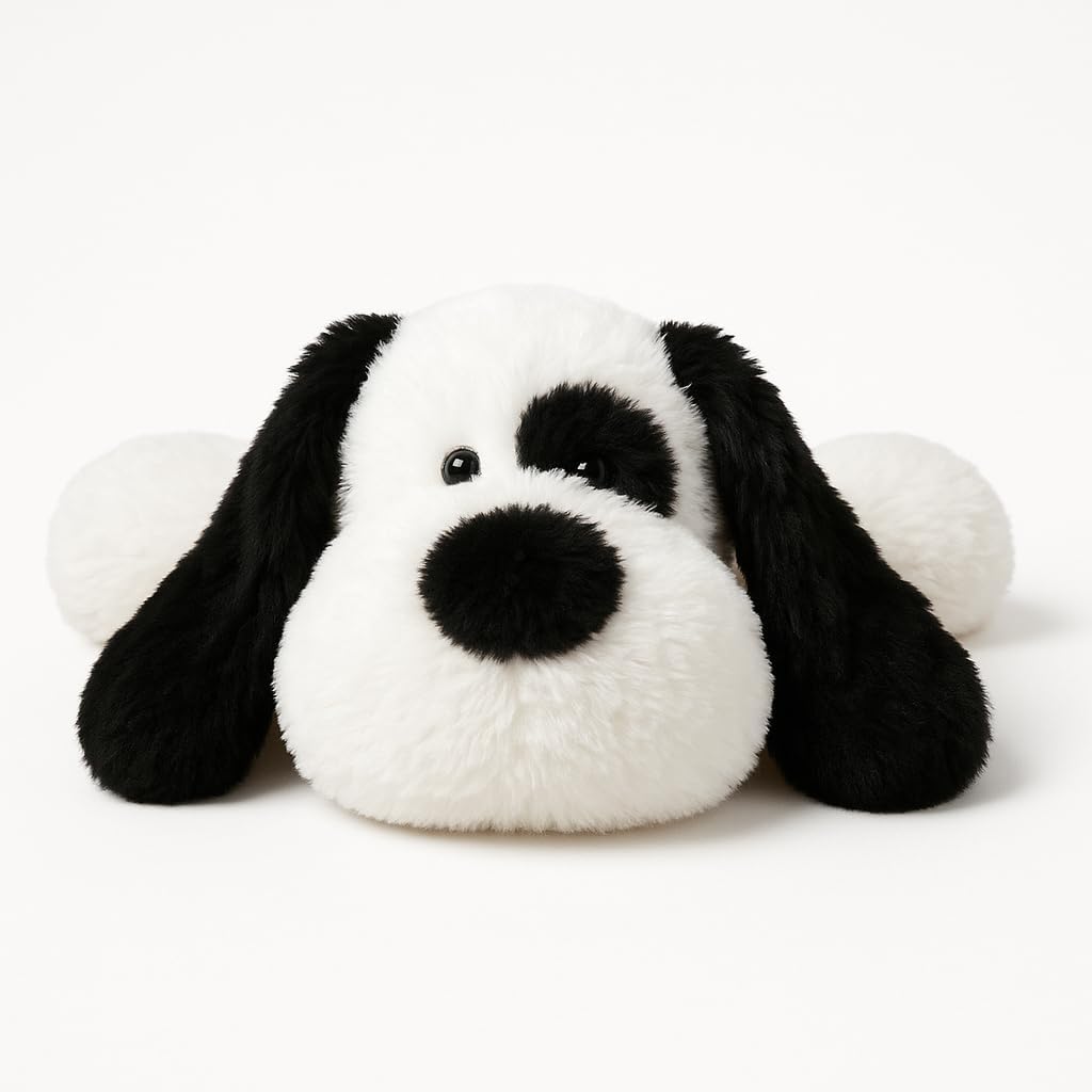 WEIGEDU Juguete de Peluche para Perro de Peluche, Beagle Blanco, 20...