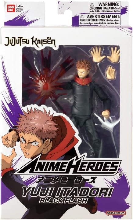 BANDAI - Anime Heroes - Jujutsu Kaisen - Figura de acción 6.7 in -...