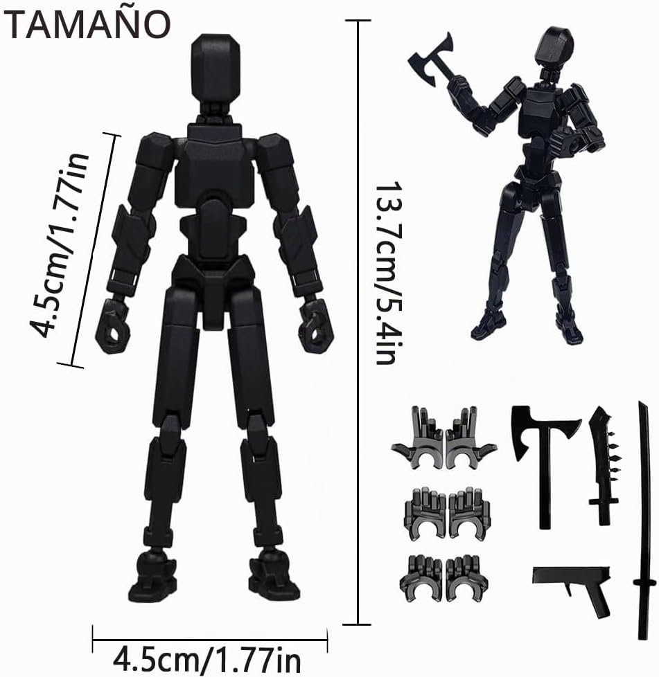 Titan 13 Figura de acción, robot simulado impreso en 3D 13 figura d...