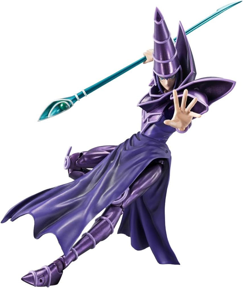 TAMASHII NATIONS - Yu-Gi-Oh! - Mago Oscuro, Figura de acción Bandai...