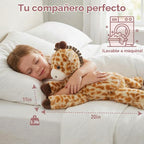 Niuniu Daddy Animales de peluche con peso, 20 en 3.3 libras, felpa...
