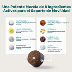 VetIQ Suplemento de glucosamina para cadera y articulaciones para p...