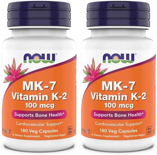 Now Supplements, MK-7 Vitamina K-2 100 mcg, apoyo cardiovascular*,...