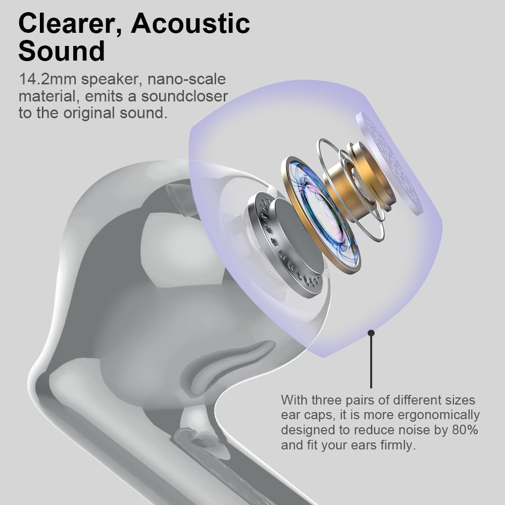 Btootos Auriculares intrauditivos de alta fidelidad con graves prof...