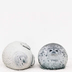 MerryXD Chubby Blob Seal - Almohada de peluche de algodón de peluch...