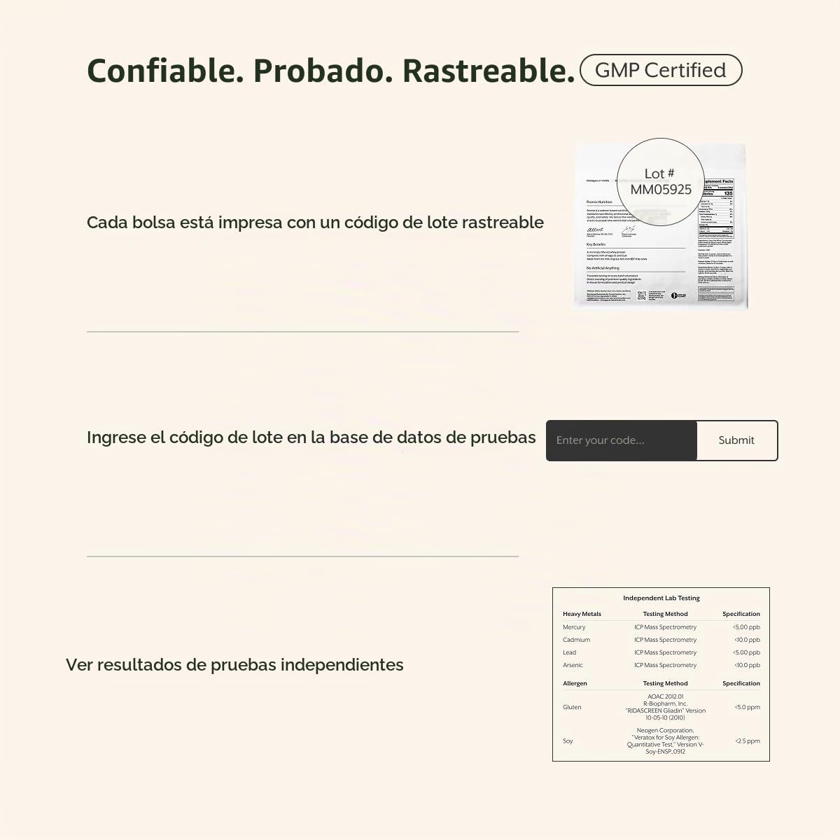 Paquetes de viaje en polvo de monohidrato de creatina ProMix Nutrit...