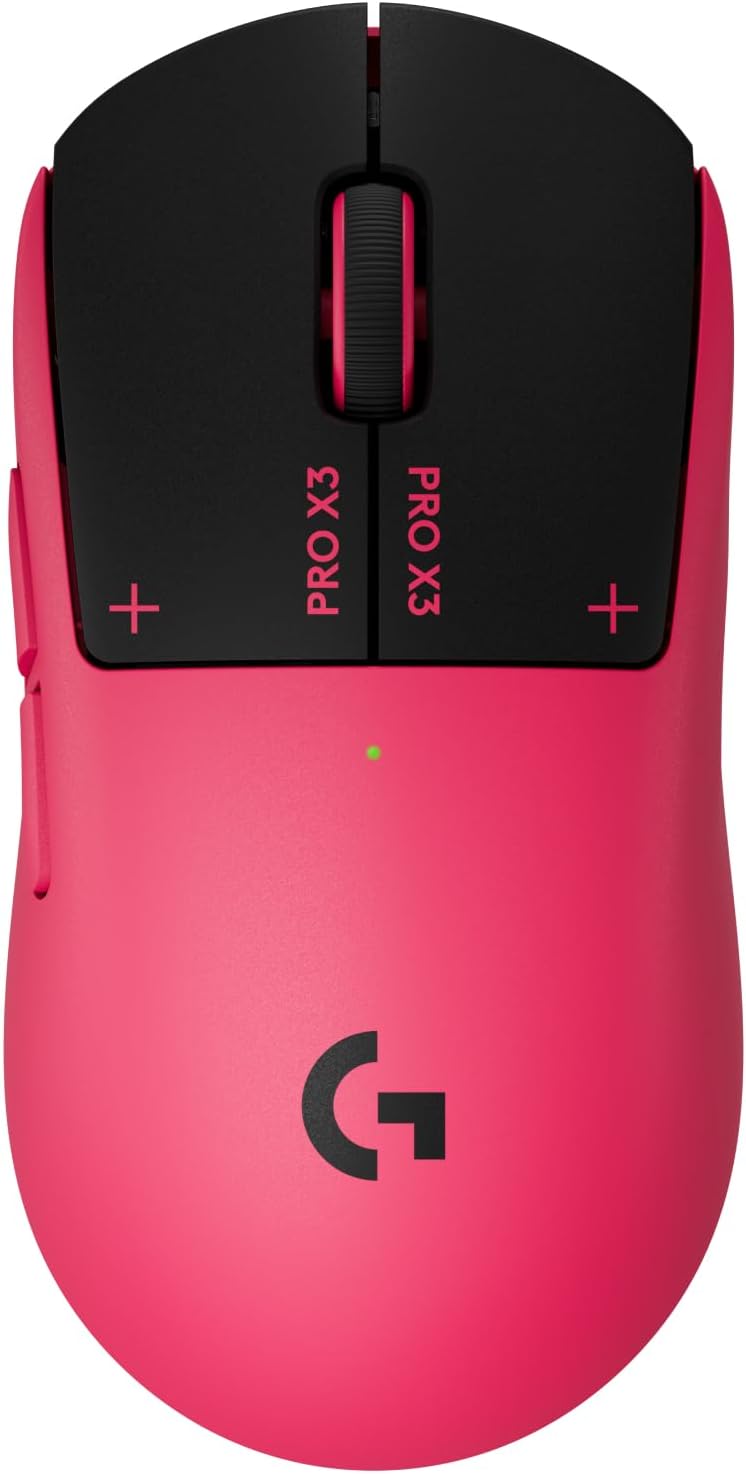 Logitech G Ratón para juegos PRO X3 SUPERSTRIKE - Magenta | LIGHTSP...