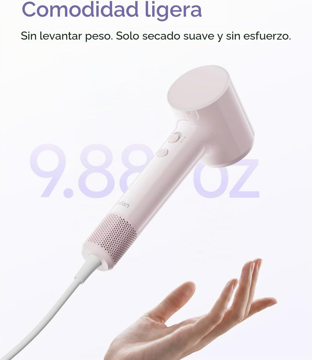 Secador de pelo con difusor de aire Laifen, secador de pelo iónico...