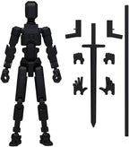 MerryXD T13 Figura de acción 3D, muñeco completado Nova Titan Lucky...