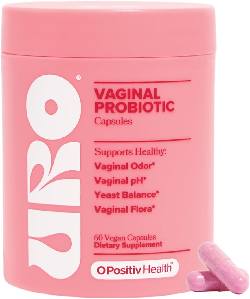 O Positiv URO - Probióticos vaginales para mujeres, equilibrio de p...