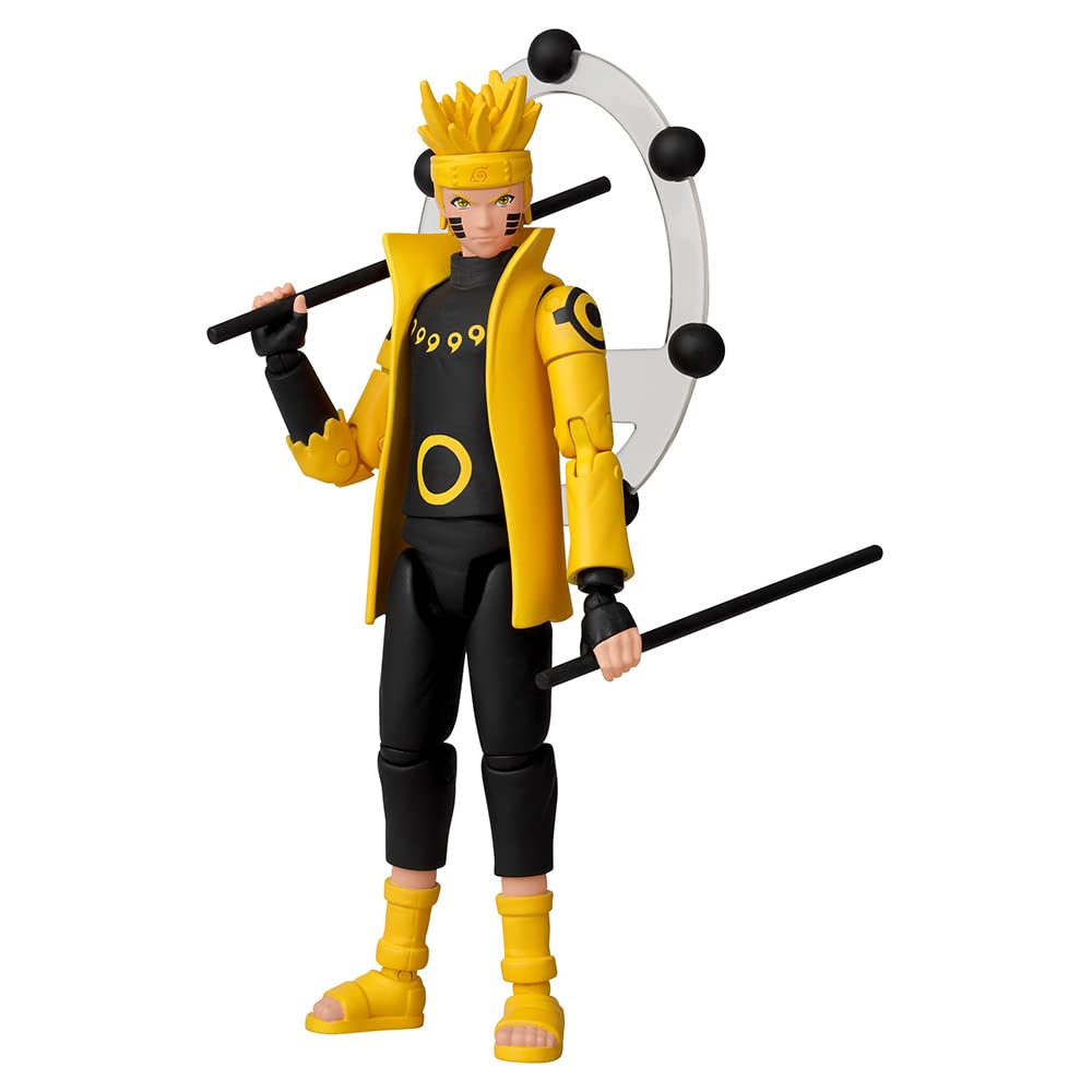 BANDAI Anime Heroes Naruto Figura de acción \u2013 Naruto Sage of S...