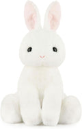 WEIGEDU Animales de peluche conejo con orejas rosas para niñas, niñ...