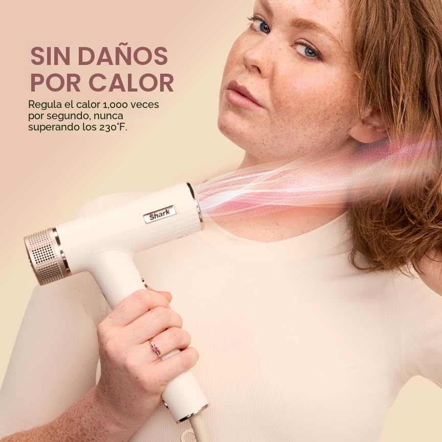 Secador de pelo Shark SpeedStyle RapidGloss Finisher y alta velocid...