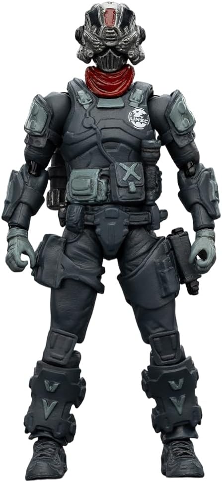 JOYTOY Figura de acción 1\/25 UNSC Escuadrón sin Cara Colección Mod...