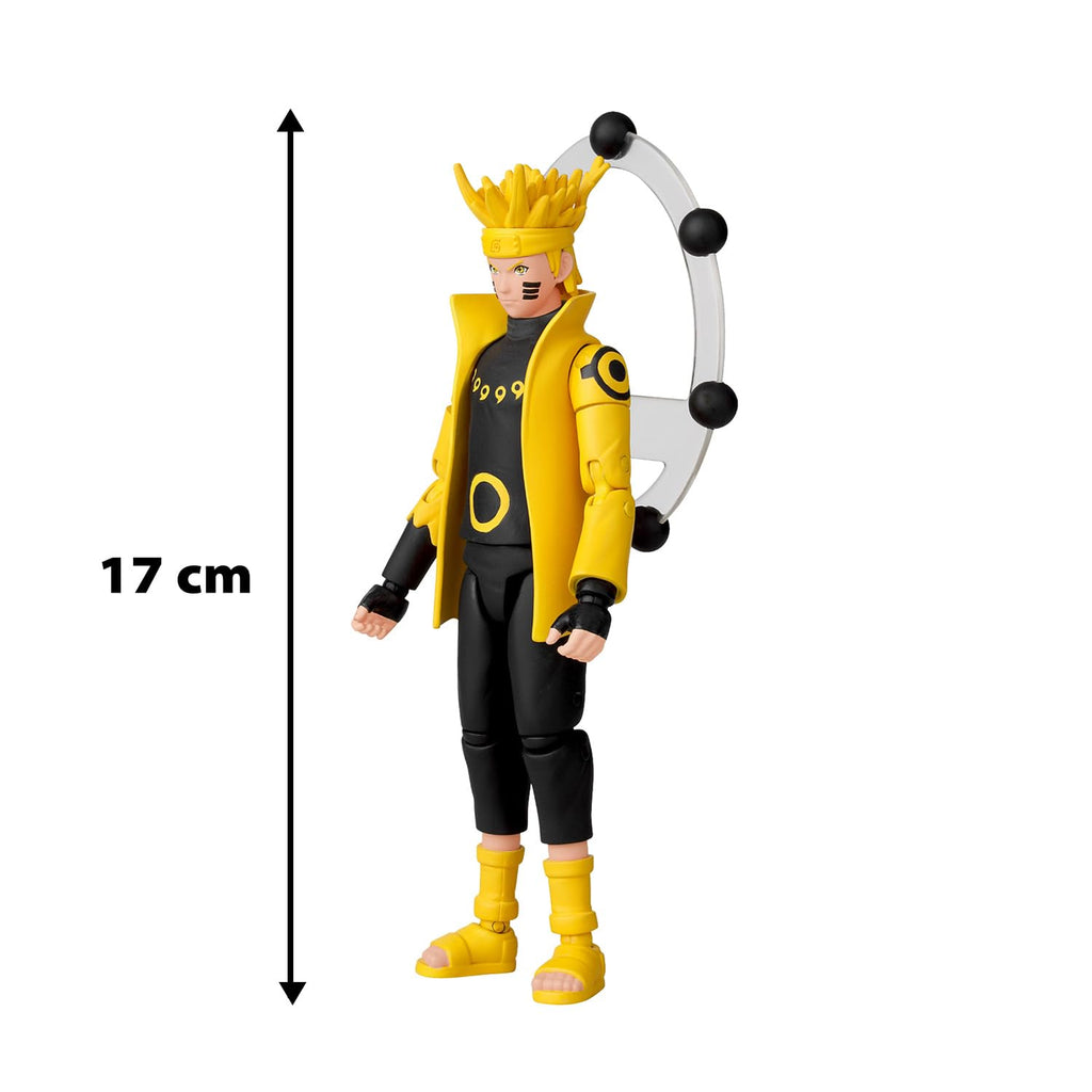BANDAI Anime Heroes Naruto Figura de acción \u2013 Naruto Sage of S...