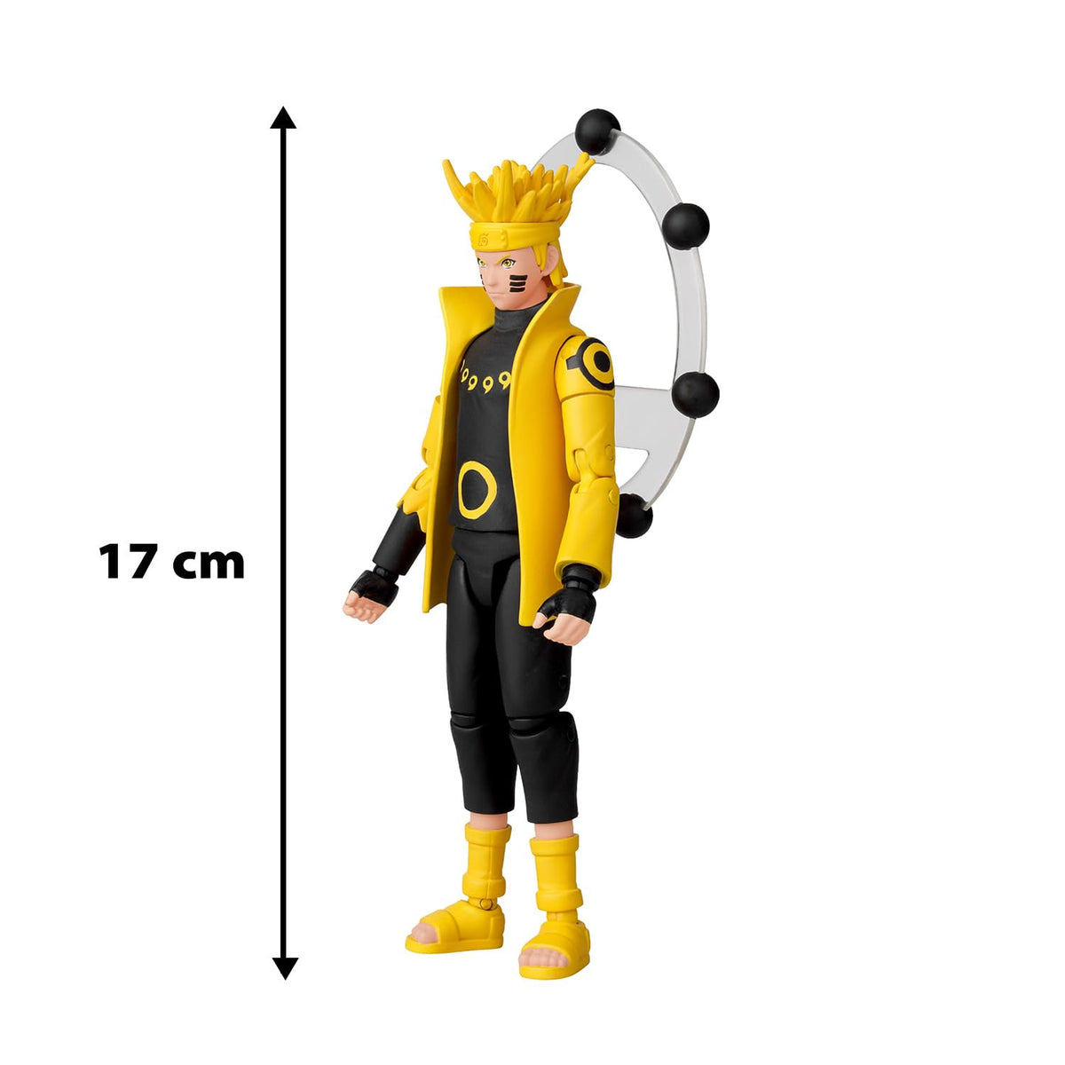 BANDAI Anime Heroes Naruto Figura de acción \u2013 Naruto Sage of S...