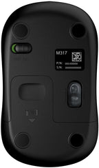 Logitech M317 ratón inalámbrico, 2.4 GHz con receptor USB, seguimie...
