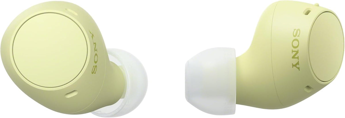 Sony WF-C510 - Auriculares inalámbricos con Bluetooth, color amaril...