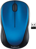 Ratón inalámbrico Logitech M317 compacto ambidiestro de 2,4 GHz - A...