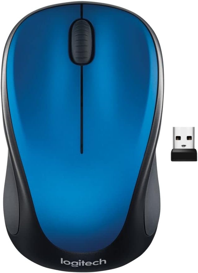 Ratón inalámbrico Logitech M317 compacto ambidiestro de 2,4 GHz - A...