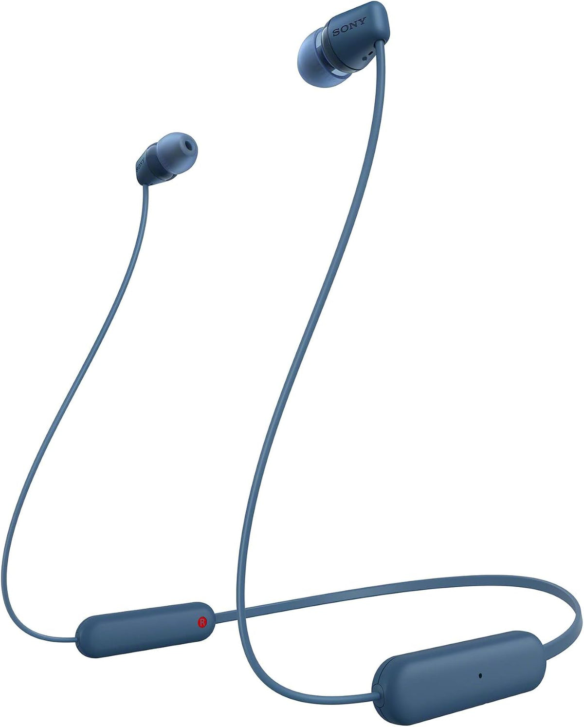 Sony WI-C100 - Auriculares inalámbricos Bluetooth con micrófono int...