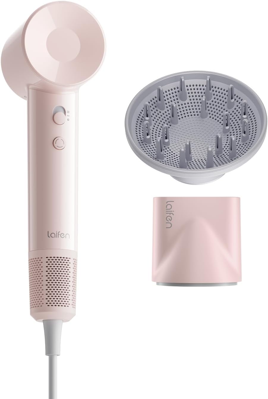 Laifen SE Lite - Secador de pelo iónico de alta velocidad con difus...