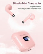 KTGEE Auriculares inalámbricos Bluetooth 5.3, reproducción de 40 ho...