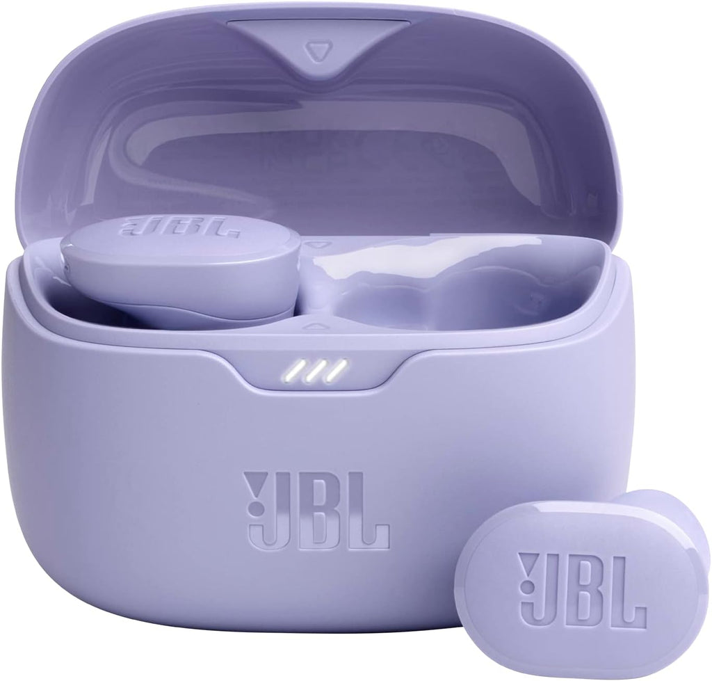 JBL Tune Buds - Auriculares con cancelación de ruido, color morado...