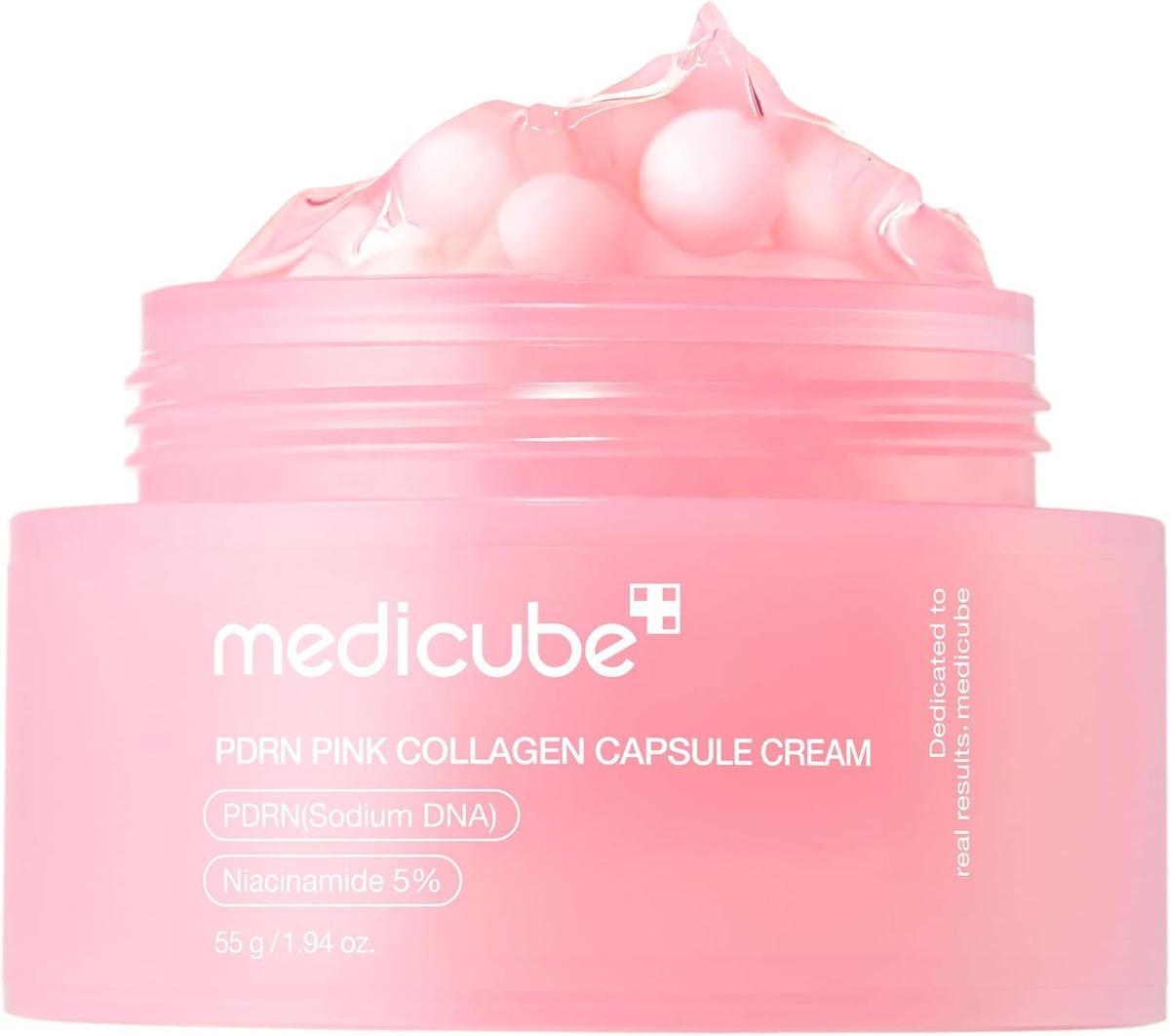 medicube Crema Cápsula con Salmón DNA PDRN Colágeno Rosa | Crema li...