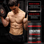 ATHLEAN-X X-CREATINE - Polvo de monohidrato de creatina micronizada...
