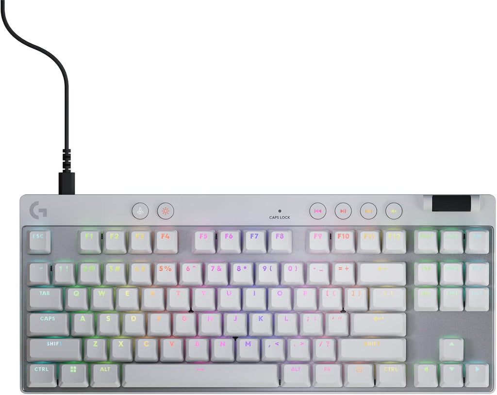 Logitech G PRO X 60% Teclado inalámbrico para juegos (óptico lineal...
