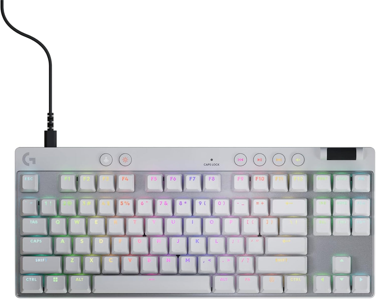 Logitech G PRO X 60% Teclado inalámbrico para juegos (óptico lineal...
