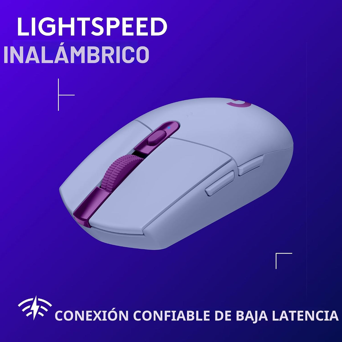 Logitech G Mouse inalámbrico para juegos 305 Lightspeed + paquete d...
