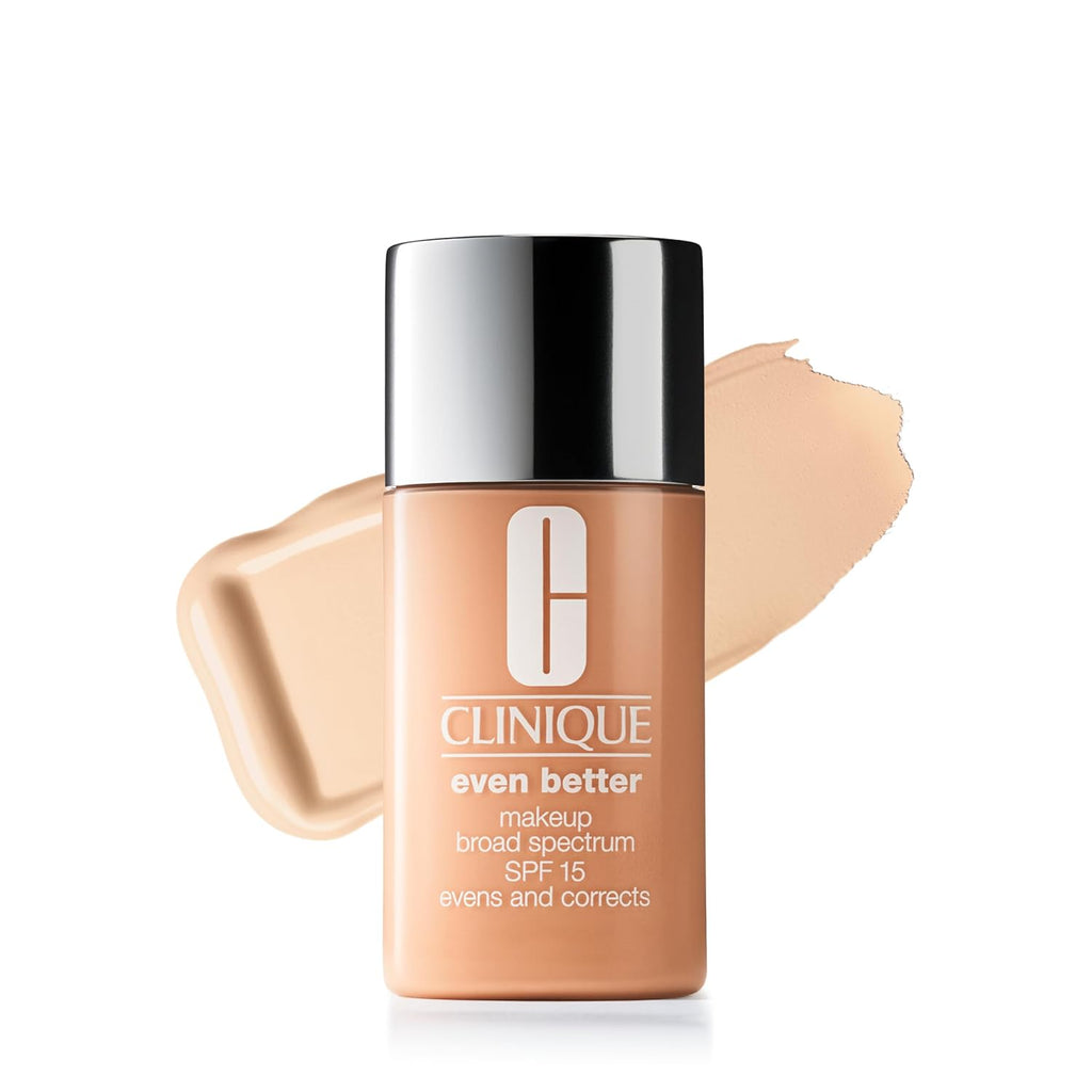 Base líquida de maquillaje Clinique Even Better SPF 15 con vitamina...