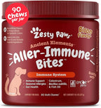 Zesty Paws Alivio de la alergia para perros \u2013 Suplemento antip...