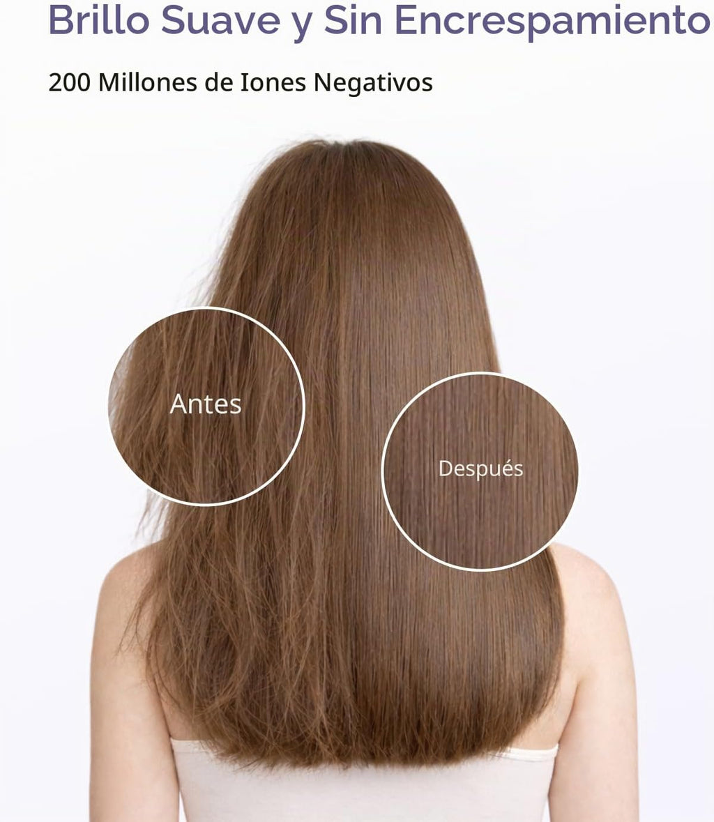 Laifen Secador de pelo con difusor de aire, 15 × Secador de pelo ió...