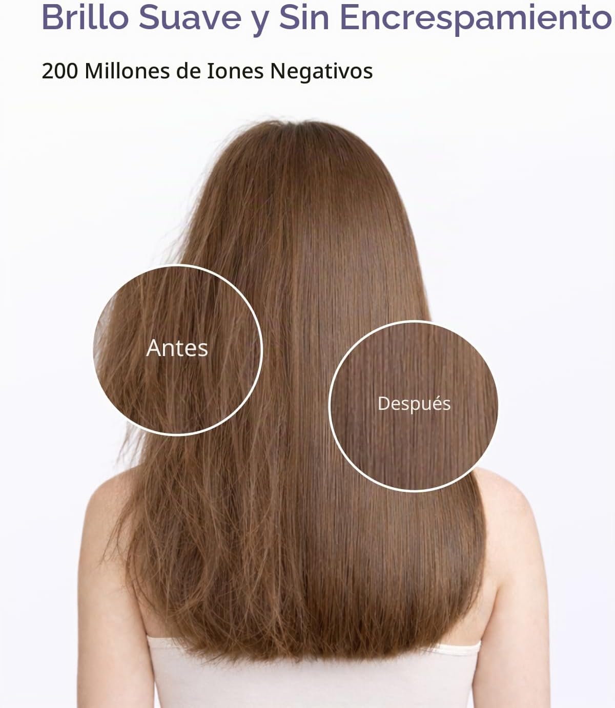 Laifen Secador de pelo con difusor de aire, 15 × Secador de pelo ió...