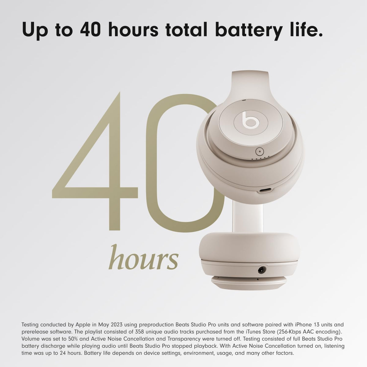 Beats Studio Pro - Auriculares Bluetooth con cancelación de ruido c...