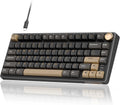 RK ROYAL KLUDGE R75 Teclado mecánico con cable con perilla de volum...