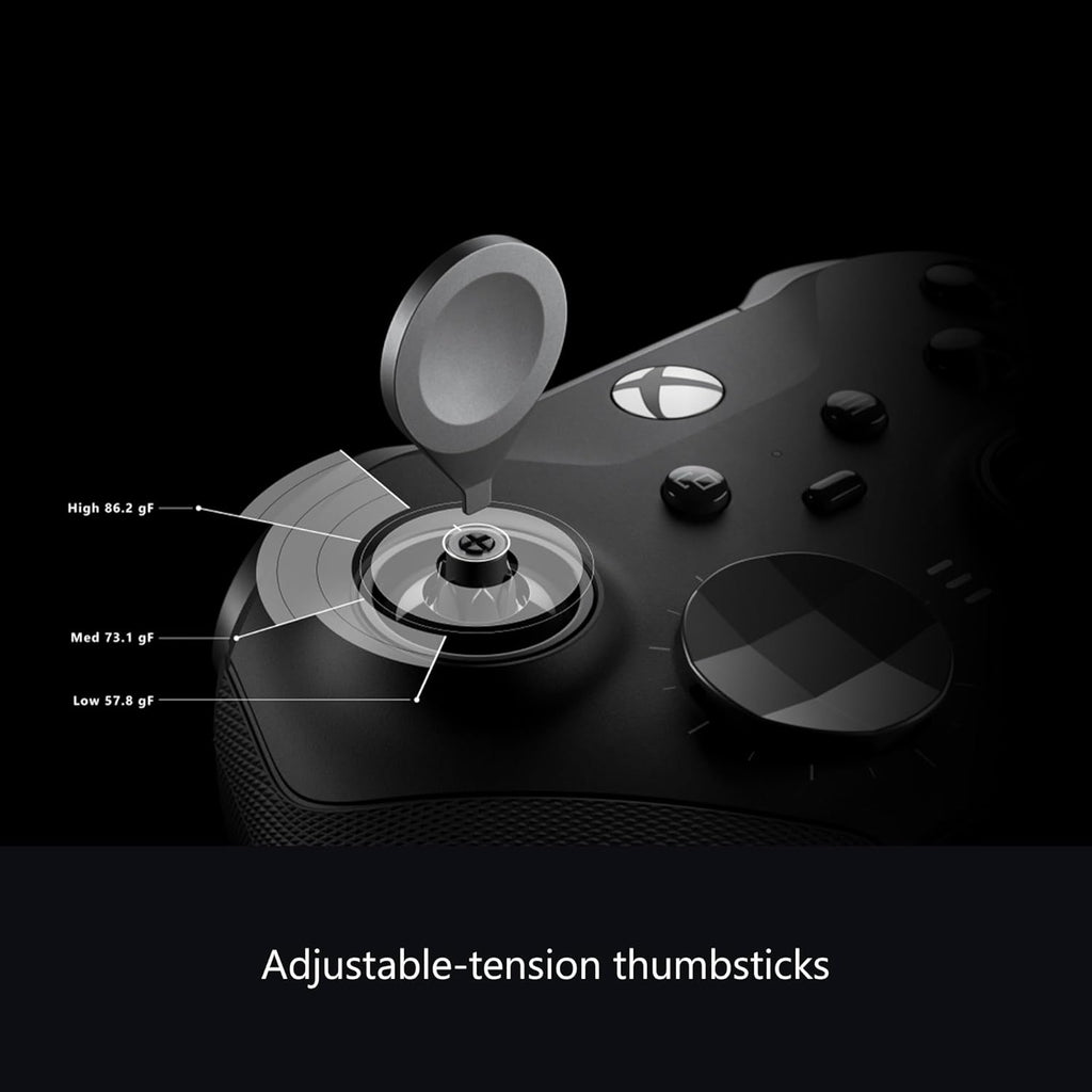 Controlador de juegos inalámbrico Xbox | Élite Serie 2 | Negro | Th...