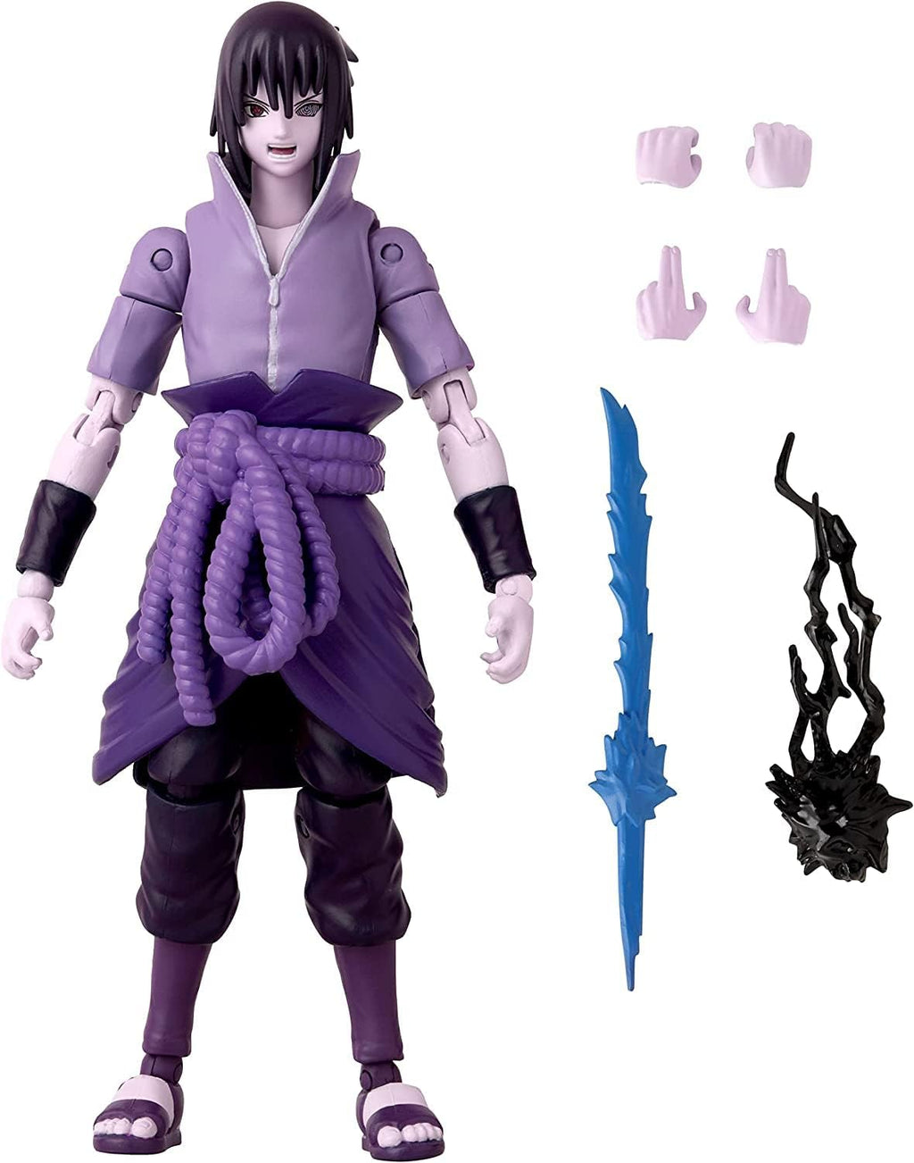 Figura de acción de los héroes del anime Uchiha Sasuke Rinnegan\/Ma...