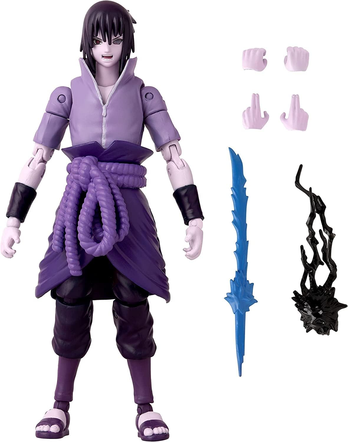 Figura de acción de los héroes del anime Uchiha Sasuke Rinnegan\/Ma...