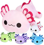 KMUYSL Mamá Peluches con 4 Bebés, Peluche para Niños, Axolotl | Axo...