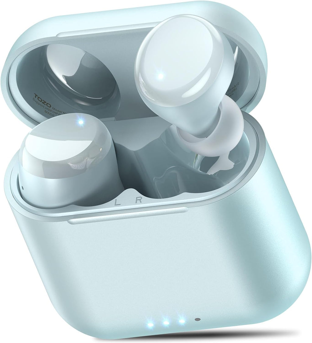TOZO Auriculares inalámbricos T6 Bluetooth 5.3 con sonido estéreo e...